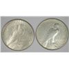 Image 2 : 1922-S & 1923-S PEACE DOLLARS AU