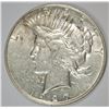 Image 1 : 1927-D PEACE SILVER DOLLAR AU