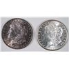 Image 1 : 1881-S & 1889 MORGAN DOLLARS CH BU