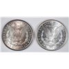 Image 2 : 1881-S & 1889 MORGAN DOLLARS CH BU