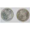 Image 1 : 1886 UNC & 1889-O XF MORGAN SILVER DOLLARS