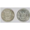 Image 2 : 1886 UNC & 1889-O XF MORGAN SILVER DOLLARS