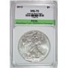Image 1 : 2012 AMERICAN SILVER EAGLE, PCSS PERFECT GEM BU