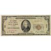 Image 1 : 1929 $20.00 NATIONAL CURRENCY MILWAUKEE, WI VG-FINE
