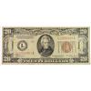 Image 1 : 1934 $20.00 FEDERAL RESERVE HAWAII NOTE F-VF