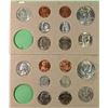 Image 2 : 1956 UNITED STATES MINT DOUBLE SET - 2 OF ALL COINS