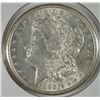 Image 1 : 1892 MORGAN SILVER DOLLAR AU / UNC