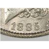 Image 2 : 1885 MORGAN SILVER DOLLAR BU+