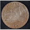 Image 1 : 1858 Sm Lt FLYING EAGLE CENT XF NICE
