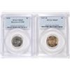 Image 1 : 1939 REVERSE OF 1940 & 1947-D JEFFERSON NICKELS PCGS MS-65