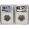 Image 2 : ( 2 ) 1960 WASHINGTON QUARTERS, NGC MS-65