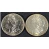 Image 1 : 2 1881-S MORGAN DOLLARS BU