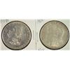 Image 1 : 1898 & 1900 MORGAN DOLLARS AU+