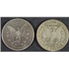 Image 2 : 1883-S, & 1904-S MORGAN DOLLARS G-VG