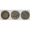 Image 1 : 1922 P D & S PEACE SILVER DOLLARS, AVG CIRC.
