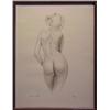 Image 1 : Aslan (20th Century) French, BACKSIDE NUDE, lithograph, signed in pencil, artist's proof, sheet...