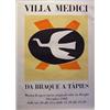 Image 1 : George Braque (1882-1963) French, VILLA MEDICI, 1968, color lithograph poster, 39 1/4 x 28", Ma...