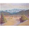 Image 1 : California School (20th Century), LANDSCAPE, color pastel on paper, 16 x 20", framed with glass...