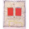 Image 1 : James Coignard (b. 1925) French, DEUX ROUGES STRUCTURE JAUNE (S. 619), 1984, color carborumdum...