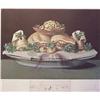 Image 1 : Salvador Dali (1904-1989) Spanish, LES DINNERS DE GALA (F. 77-5C), 1977, color lithograph with...