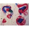 Image 1 : Sam Francis (1923-1994) American, HURRAH FOR THE RED, WHITE & BLUE variant I (L. 18), 1961, thr...