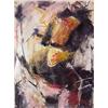 Image 1 : Jim Morphesis (20th Century) American, UNTITLED, 1986, oil painting on paper, 24 x 18", signed...