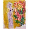Image 1 : Abraham Ratttner (1895-1978) American, THE PROPHET, 1972, color lithograph, signed in pencil, n...