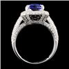 Image 3 : 18K Gold 2.99ct Tanzanite & 1.13ctw Diamond Ring