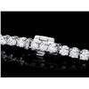 Image 2 : ^18k White Gold 3.00ct Diamond Bracelet