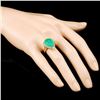 Image 3 : 14K Gold 5.14ct Emerald & 0.53ctw Diamond Ring