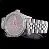 Image 2 : Rolex SS DateJust Men's 1.50ct Diamond Wristwatch