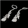Image 2 : 14K Gold 1.67ctw Diamond Earrings