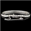 Image 2 : 14K Gold 5.67ctw Diamond Bracelet