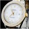 Image 2 : Rolex YG/SS DateJust Men's Diamond Wristwatch