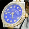 Image 2 : Rolex YG/SS DateJust 1.50ct Diamond Men's Watch