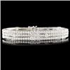Image 1 : 18K Gold 11.00ctw Diamond Bracelet