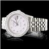 Image 3 : Rolex DateJust Men's 3.50ct Diamond Wristwatch