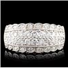 Image 1 : 14K White Gold 1.05ctw Diamond Ring