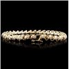 Image 2 : 14K Yellow Gold 1.00ctw Diamond Bracelet