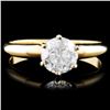 Image 1 : 14K Gold 0.78ct Diamond Ring