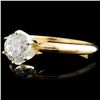 Image 2 : 14K Gold 0.78ct Diamond Ring