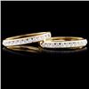 Image 1 : 14K Gold 1.06ctw Diamond Earrings