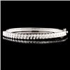 Image 1 : 14K Gold 1.20ctw Diamond Bracelet