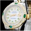 Image 2 : Rolex YG/SS DateJust 1.00ct Diamond Ladies Watch