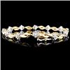 Image 2 : 14K Gold 1.00ctw Diamond Bracelet