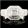 Image 1 : 14K Gold 1.00ctw Diamond Ring