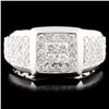 Image 1 : 14K Gold 1.01ctw Diamond Ring