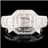 Image 1 : 14K Gold 1.00ctw Diamond Ring