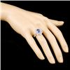 Image 3 : 14K Gold 1.88ct Tanzanite & 0.75ctw Diamond Ring