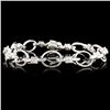 Image 1 : 18K Gold 2.52ctw Diamond Bracelet